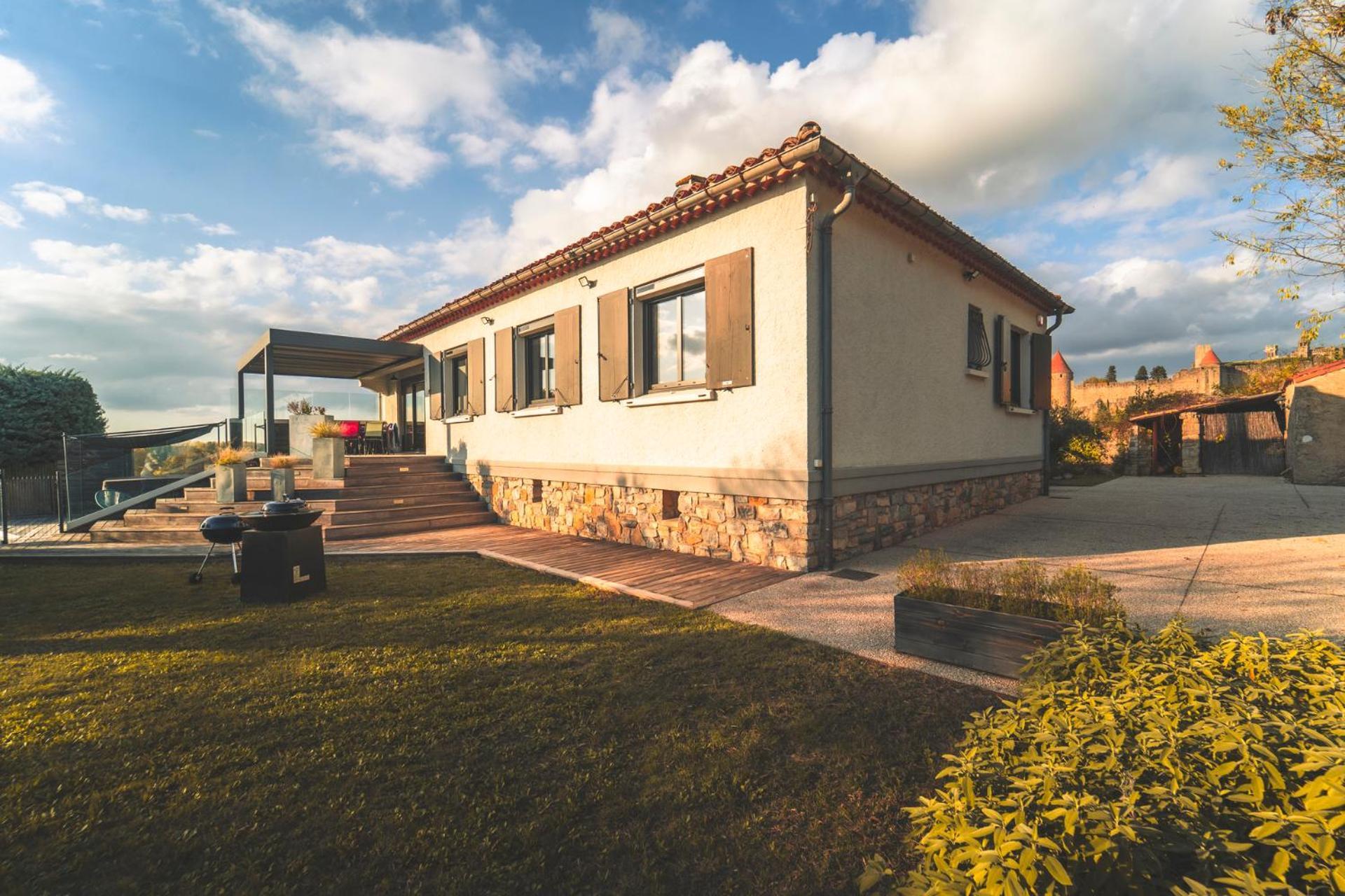 Villa L'écrin de la Cité, Coeur de Vignes à Carcassonne Extérieur photo